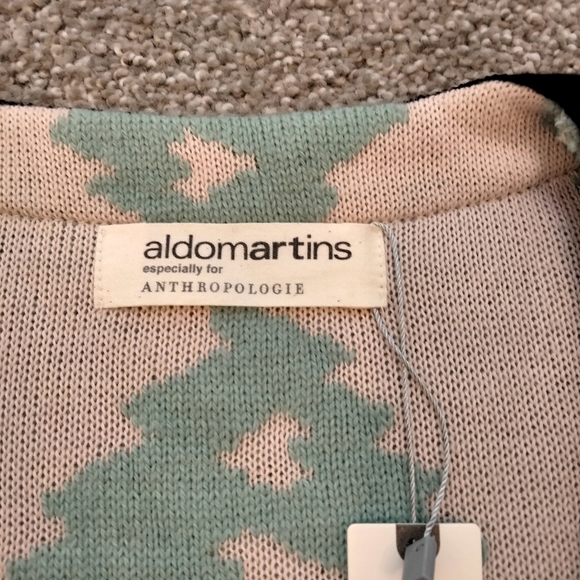 NWT Sz XS Anthro Aldomartin's Fair Isle Long Cardigan - Picture 5 of 13